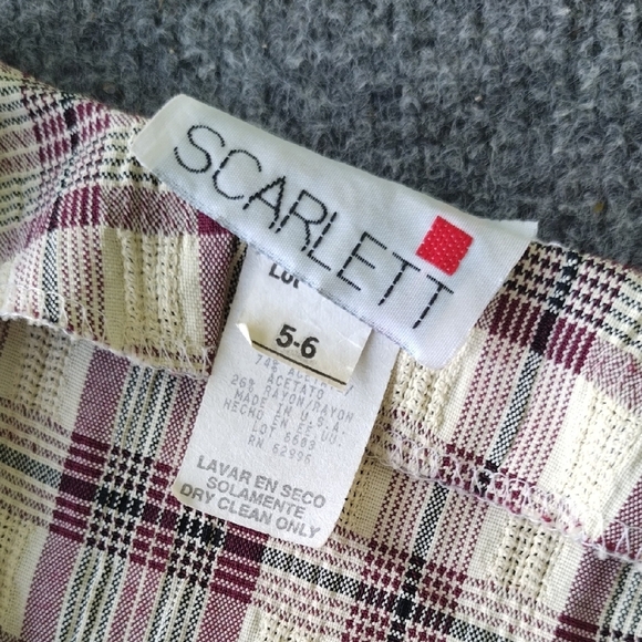 Scarlett Plaid Maxi Dress - Picture 5 of 11